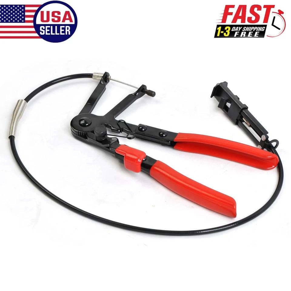 Hose Clamp Pliers 24" Flexible Clamp Tight Wire Tool with Cable for Car Repairs - Image 1 of 4