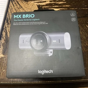 Caméra Web Logitech MX Brio Ultra HD 4K : visioconférence, jeux - Photo 1/6