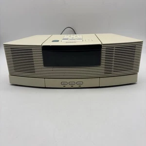 Radio Bose Wave Reproductor de CD Reloj Despertador Modelo AWRC-1P CON Pedestal Probado Sin Control Remoto - Imagen 1 de 14