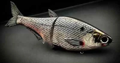 HINKLE SHAD CLONE CUSTOM PAINTED GIZZARD SHAD SWIMBAIT - EBAY'S #1 HINK STYLE 🔥 - Image 1 of 4