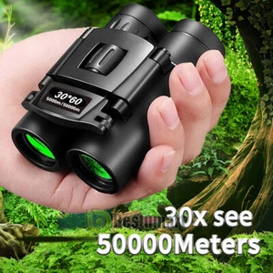 30X60 Binoculars Day/Night Vision Military Army Goggles Hunting Hiking Telescope - Picture 1 of 19