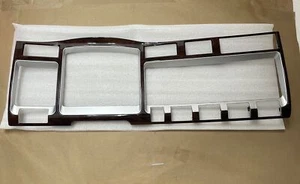 Genuine Paccar Kenworth W900 T800 T660 T700 Dash Gauge Trim Panel Woodgrain - Picture 1 of 12