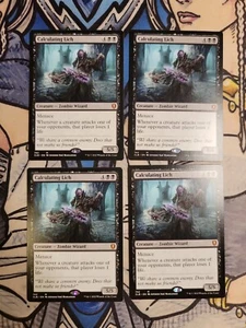 4x Calculating Lich - NM/M CLB MTG Magic the Gathering - Picture 1 of 1