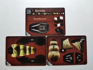 Wizkids Pirates CSG Ranger #003 UNCOMMON Unpunched ship  - Picture 1 of 2
