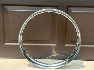 RARE Harley 43010-52R KR K-Model 19" Steel Rim OEM - Picture 1 of 7