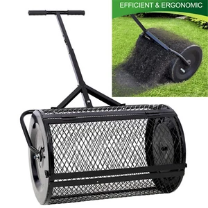 Compost Peat Moss Spreader 24inch Metal Mesh with T shaped Handle for Seeding - Picture 1 of 13