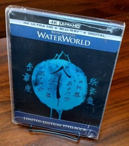 Waterworld Steelbook (4K+Blu-ray) w/PROTECTIVE SLEEVE-NEW (Sealed)-Free Box S&H - Picture 1 of 9