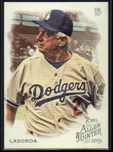 Tommy Lasorda 2019 Topps Allen and Ginter #396 Short Print Los Angeles Dodgers - Picture 1 of 2