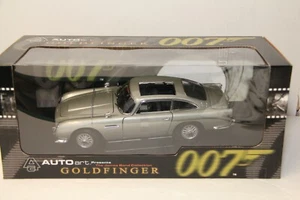 1/18 AUTOART ASTON MARTIN DB5 , 007 JAMES BOND , GOLDFINGER , NEW , 70021 - Picture 1 of 3