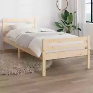 Massivholzbett 100x200 cm - Bild 1 von 10