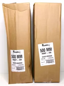 Lotto 2 Rotoli di Resinite Carni Confezione Pellicola Elastica 500 mm x 1000 M - Foto 1 di 6