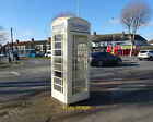Photo 12x8 K6 telephone box on North Road, Hull Anlaby Park  c2019