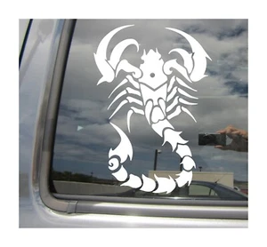 Tribal Scorpion Scorpio - Auto Auto Fenster hochwertiger Vinyl Aufkleber Aufkleber 01037 - Bild 1 von 2