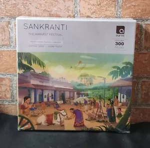 AURVA Sankranti, The Harvest Festival 300 Piece Jigsaw Puzzle Culture Series New - Picture 1 of 2
