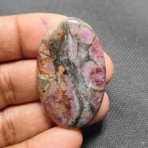 Piedra Tugtupite Natural Tugtupite Cabujón Piedra Preciosa Suelta 70 Cts. ME-13313 - Imagen 1 de 5