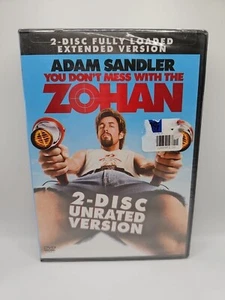 Adam Sandler You Dont Mess With The Zohan DVD 2 Disc Unrated Version SEALED - Picture 1 of 2
