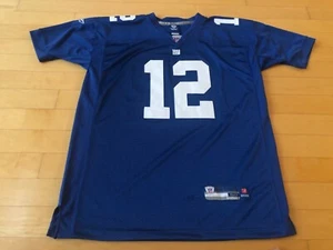 100% Authentic Ny Giants Smith #12 Stitched Reebok Jersey SZ 50 - Picture 1 of 12