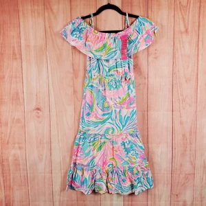 Lilly Pulitzer UPF 50+ Anaia Active Dress Sz M Journey To The Jungle NEW *READ* - Picture 1 of 11