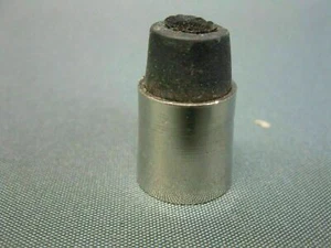 Brass walking stick Cane Spare Part Spare Solid rubber replacement tip for Style - Picture 1 of 5