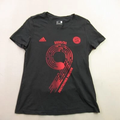 Camisa Adidas Niños Mediana Manga Corta Informal Cuello Redondo Negra Ligera Foto 1 de 4