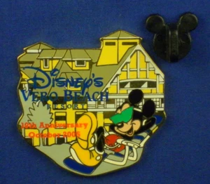 Mickey Mouse Vero Beach Resort 10th Anniversary 2005 LE1000 OC Pin # 42569 - Picture 1 of 4