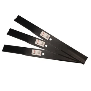 3 Rotary® 6434 Mower Blades for Woods® 15127(KT)(CKT) Windsor® 50-3990 72" Deck - Picture 1 of 7