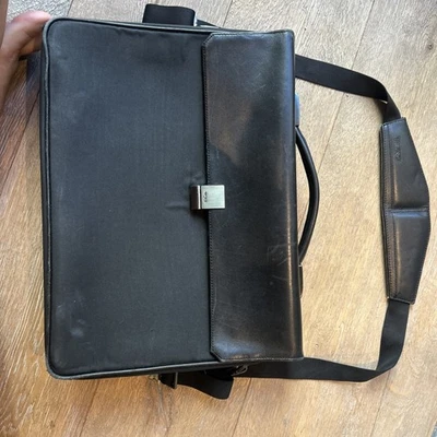 Tumi International Black Cross Body Shoulder Bag - Image 1 of 4