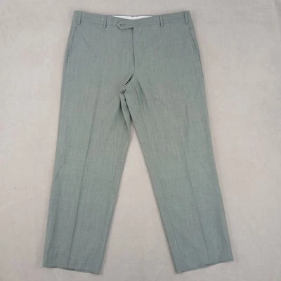 Pantalones de hombre Zanella Todd 38x28 pantalones pantalones verde a cuadros Foto 1 de 4