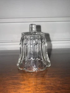 Vintage Homco Clear Glass Tulip Peg Cup Votive Candle Holder 3"H - Picture 1 of 6