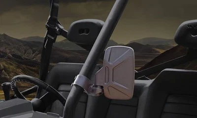 Seizmik Side View Mirror for 1.5in. Roll Cage (Pair) ATV/UTV 56-18081 63-7251 - Image 1 of 4