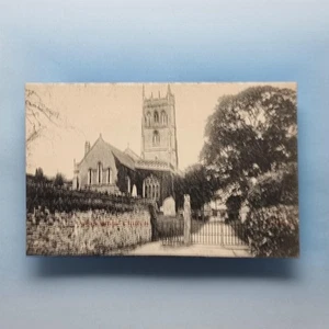 Winscombe Postcard C1910 Somerset Local Parish Church & Grounds - Picture 1 of 2