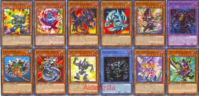 Yugioh Maximillion Pegasus Toon Deck - Blue-Eyes Red-Eyes Dark Magician Girl - Image 1 of 4