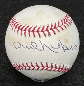 PHIL NIEKRO Signed Official MLB Baseball-HALL OF FAME-ATLANTA BRAVES-JSA - Picture 1 of 9