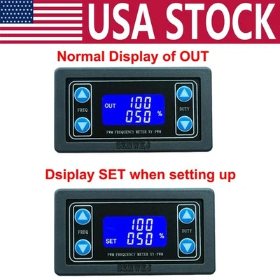 XY-PWM PWM Signal Generator DC3.3-30V 1Hz~150KHz PWM Pulse Frequency Adjustable