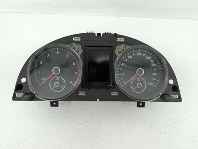2010-2010 Volkswagen Cc Speedometer Instrument Cluster Gauges 3c8920 970m JQIPZ - Image 1 of 4