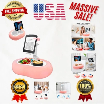 Soporte de terciopelo para tableta y teléfono, ajustable 360° - Perfecto para cama y sofá Foto 1 de 4