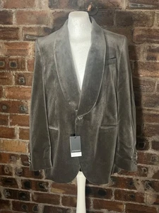 AUTOGRAPH ONYX VELVET JACKET 42"R NWT - Picture 1 of 13