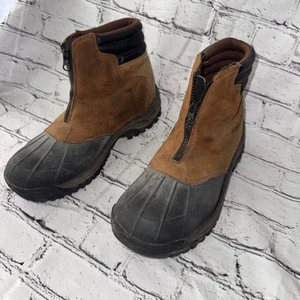 Propet Zipper Ankle Boots Men's Size 9 M3786 Waterproof Thinsulate - Picture 1 of 8