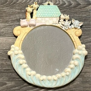 Russ Vintage Noah’s Ark Baby Nursery Mirror Room Decor Animals 90’s - Picture 1 of 11