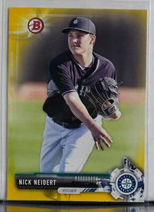 2017 Bowman Nick Neidert Yellow Parallel (JT) - Picture 1 of 1