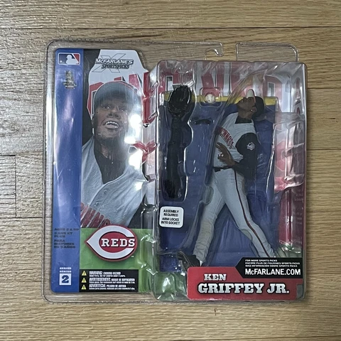 Ken Griffey Jr. Series 2 McFARLANE Action Figure HOF Cincinnati Reds Sportspicks Cover