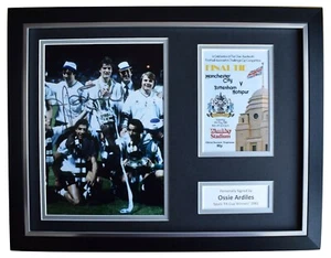 Ossie Ardiles Signed Autograph 16x12 framed photo display Spurs FA Cup 1981 COA - Picture 1 of 6