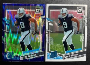 2023 Panini Donruss Optic NFL Purple Shock #262 Tyree Wilson Rated Rookie - Picture 1 of 2