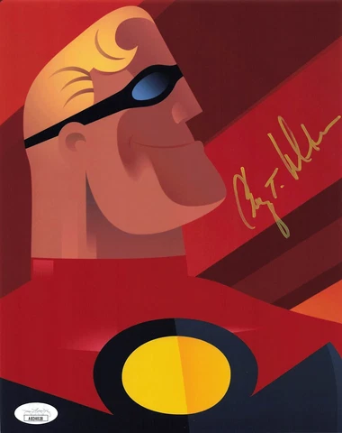 Craig T. Nelson Signed 8x10 Photo JSA Autographed The Incredibles Cover