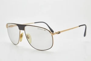 1980s vintage sunglasses LACOSTE eyeglasses 181 Gold photochromatic lenses pilot - Picture 1 of 19