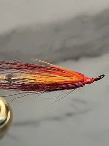 Waddington Salmon Flies Braun Shrimp 1.5" x 3 Tied in Scotland - Picture 1 of 1