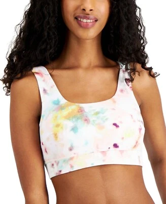Jenni Women's Square-Neck Bralette, Multicolor Tie Dye, Large - Image 1 of 3