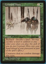 Constant Mists Stronghold NM Green Uncommon MAGIC MTG CARD (ID# 244482) ABUGames