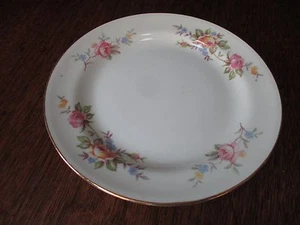 VINTAGE HOMER LAUGHLIN EGGSHELL NAUTILUS 6 1/8" DIAMETER PORCELAIN CHINA PLATE - Picture 1 of 12