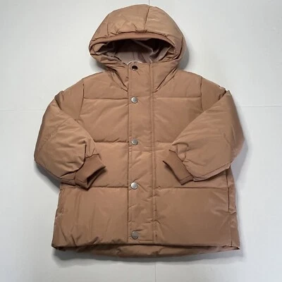 Liewood Puffer Jacket Girls 1Y-10Y Pink Palle Hooded Waterproof Warm NWT - Image 1 of 4